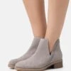 Anna Field Leather- Korte Laarzen - Grey