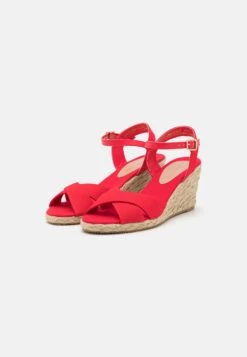 Anna Field Sandalen Met Sleehak - Red -Anna Field Boutique b5e9aa11bf55419990fd579edbc7abaa