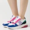 Anna Field Leather- Sneakers Laag - White/Multi-Coloured -Anna Field Boutique b7de366b57e7469e9c434f2588196979