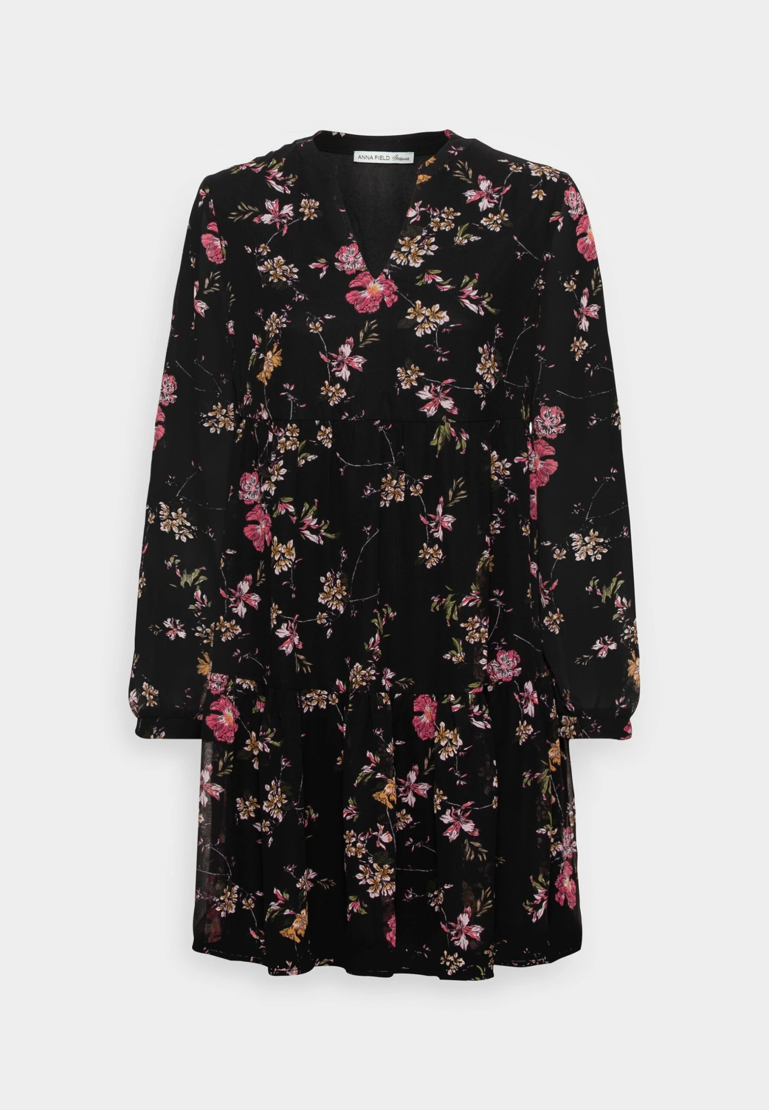 Jurk - Black/Multi Coloured 3 Jurk - Black/Multi Coloured