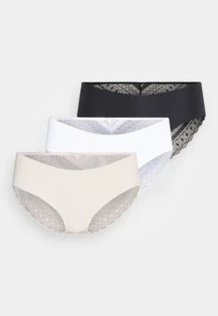 Anna Field Frolice 3Pp Short - Slip - Black/Nude/White -Anna Field Boutique bd37ac7323d741c085bc03f4d7384882