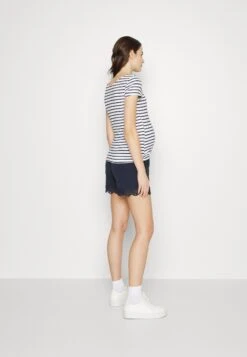 Maternity Double Layer Nursing- T-Shirt Print - Dark Blue/White 9 Maternity Double Layer Nursing- T-Shirt Print - Dark Blue/White -Anna Field Boutique be9c72960b9d4f7a84249218f5a6bf67