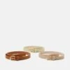 Anna Field 3 Pack - Riem - Cognac/Beige/Pink -Anna Field Boutique bef4ad124114412fa0b78aef333eb8c1