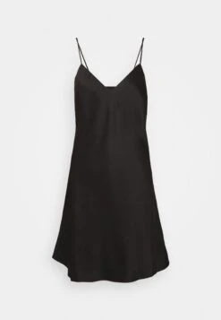 Anna Field Simple Satin Nightie - Nachtjapon - Black -Anna Field Boutique bf18cabadcc44dc295ca840aaa92880c