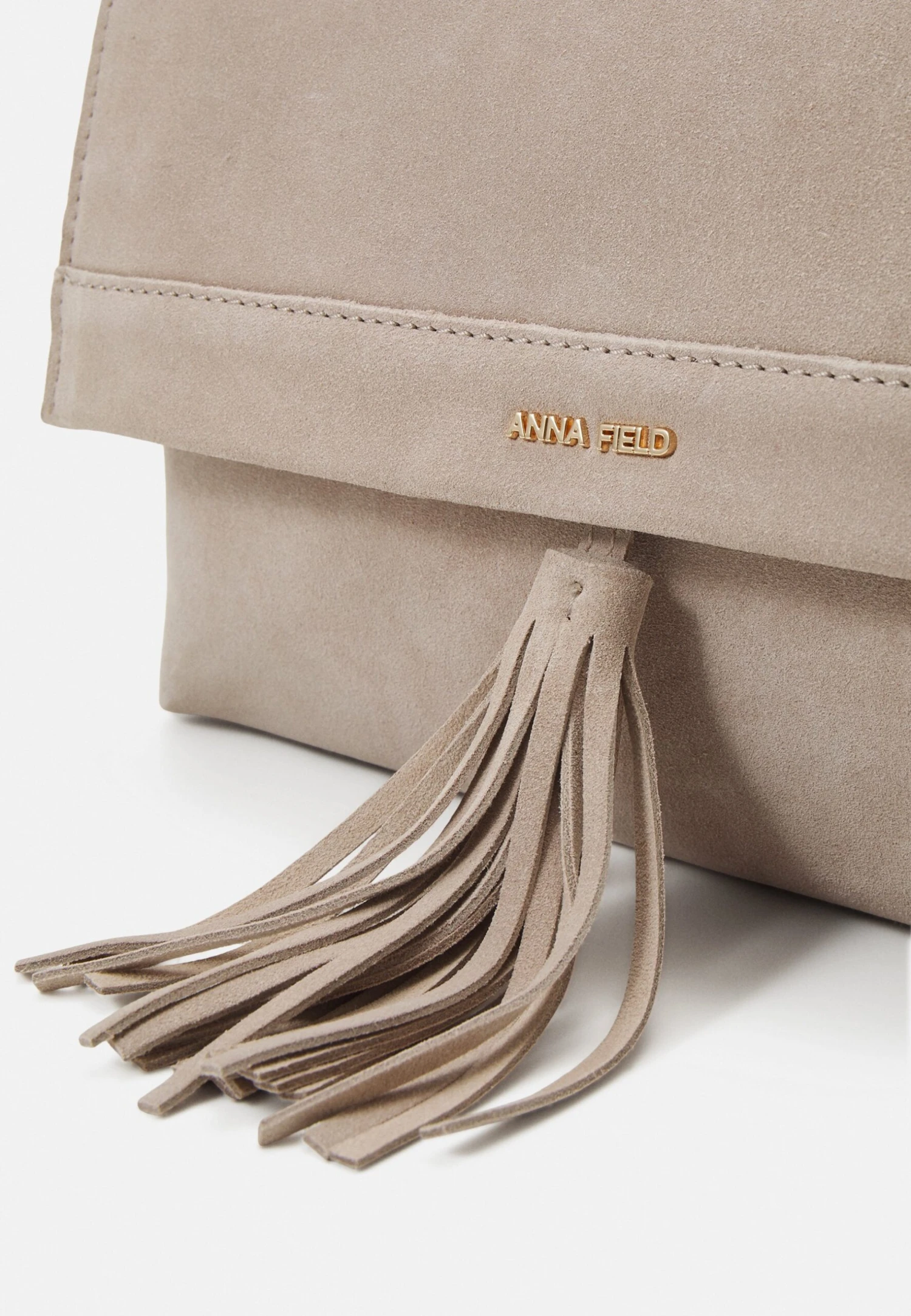 Anna Field Leather - Clutch - Taupe 7 Anna Field Leather - Clutch - Taupe - Afbeelding 5