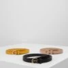 Anna Field 3 Pack - Tailleriem - Black/Yellow/Taup -Anna Field Boutique c3729f6cdbd6409aa8d04b24233501ce