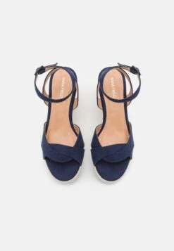 Anna Field Sandalen Met Sleehak - Dark Blue 13 Anna Field Sandalen Met Sleehak - Dark Blue -Anna Field Boutique c43f8d20b6c34f169f7eda00901a6c31