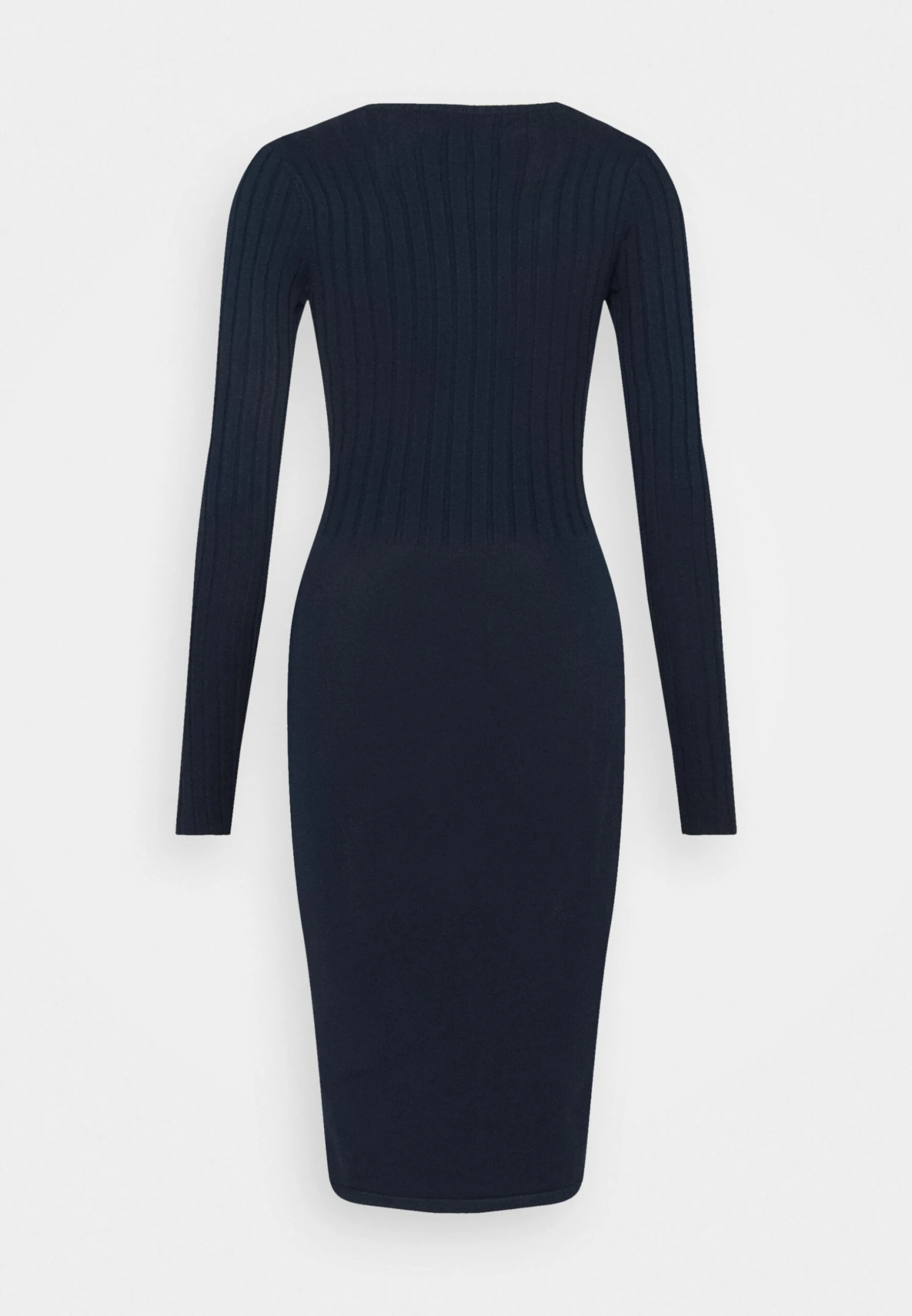 Anna Field Crew Ausschnitt Ripp Top Bodycon Mini Strickkleid - Etui-Jurk - Dark Blue 9 Anna Field Crew Ausschnitt Ripp Top Bodycon Mini Strickkleid - Etui-Jurk - Dark Blue - Afbeelding 7