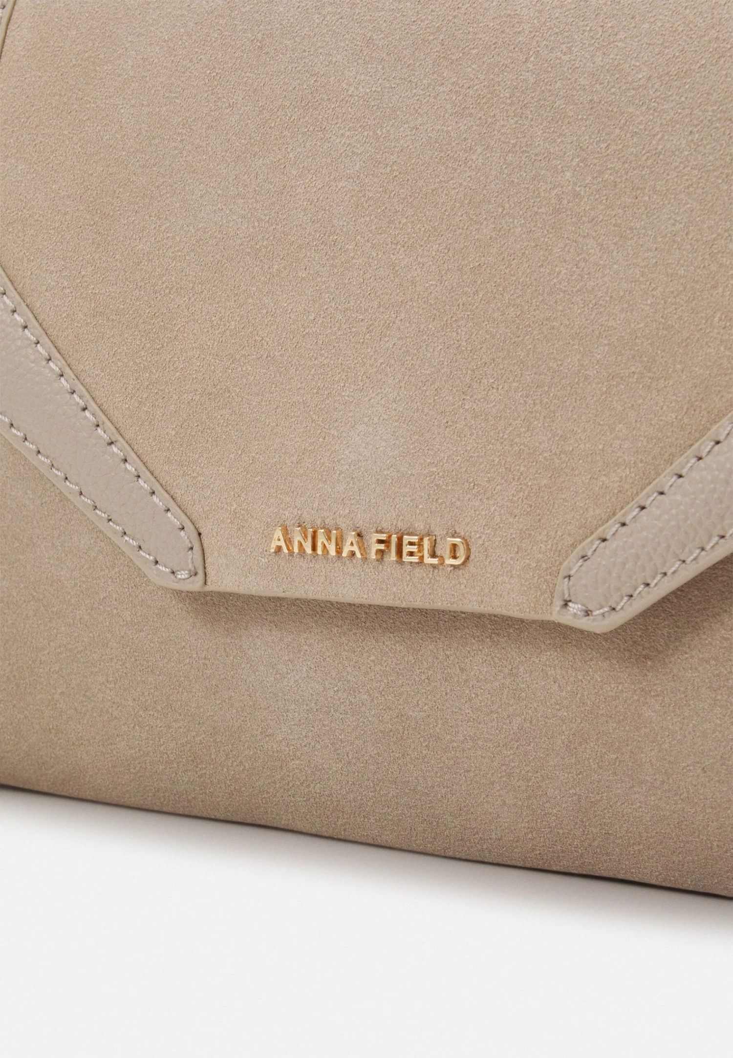 Anna Field Leather - Clutch - Taupe 8 Anna Field Leather - Clutch - Taupe - Afbeelding 6