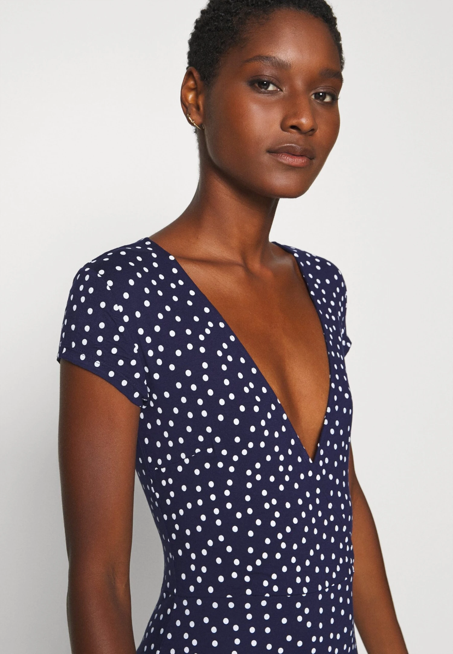 Anna Field Jerseyjurk - Maritime Blue/White 6 Anna Field Jerseyjurk - Maritime Blue/White - Afbeelding 4