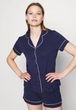 Anna Field Button Through Pj Set- Pyjama - Blue/White 12 Anna Field Button Through Pj Set- Pyjama - Blue/White -Anna Field Boutique ca0de327115340e9b0cf3dcf947f73c6