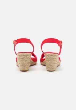 Anna Field Sandalen Met Sleehak - Red -Anna Field Boutique ccbda67f17a142f68052c8da76b845ec