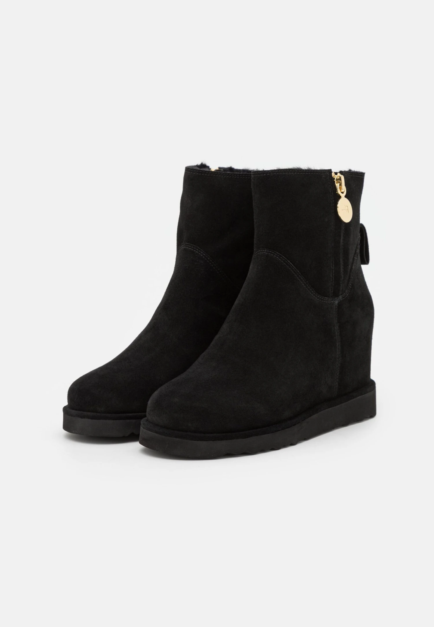 Anna Field Leather Winter Boot - Korte Laarzen - Black 5 Anna Field Leather Winter Boot - Korte Laarzen - Black - Afbeelding 3