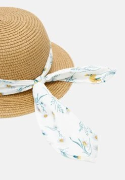 Anna Field Hoed - Beige/White -Anna Field Boutique d74acdaeafa44cada692d642c89056e4