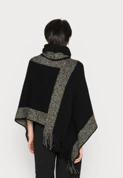 Anna Field Poncho - Black / Gold 9 Anna Field Poncho - Black / Gold -Anna Field Boutique d8d775909aea4b7792c4b506a321b893
