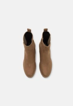 Anna Field Enkellaarsjes Met Plateauzool - Taupe -Anna Field Boutique d9249b498815439f856fa028630077db