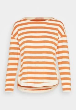 Anna Field Longsleeve - White/Apricot -Anna Field Boutique e270322ac0b5442fa860a455e1b65dce