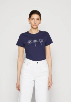 Anna Field T-Shirt Print - Dark Blue