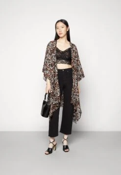 Anna Field Poncho - Brown/Black -Anna Field Boutique efd368e49c0d47e0966dea00e33f72a6