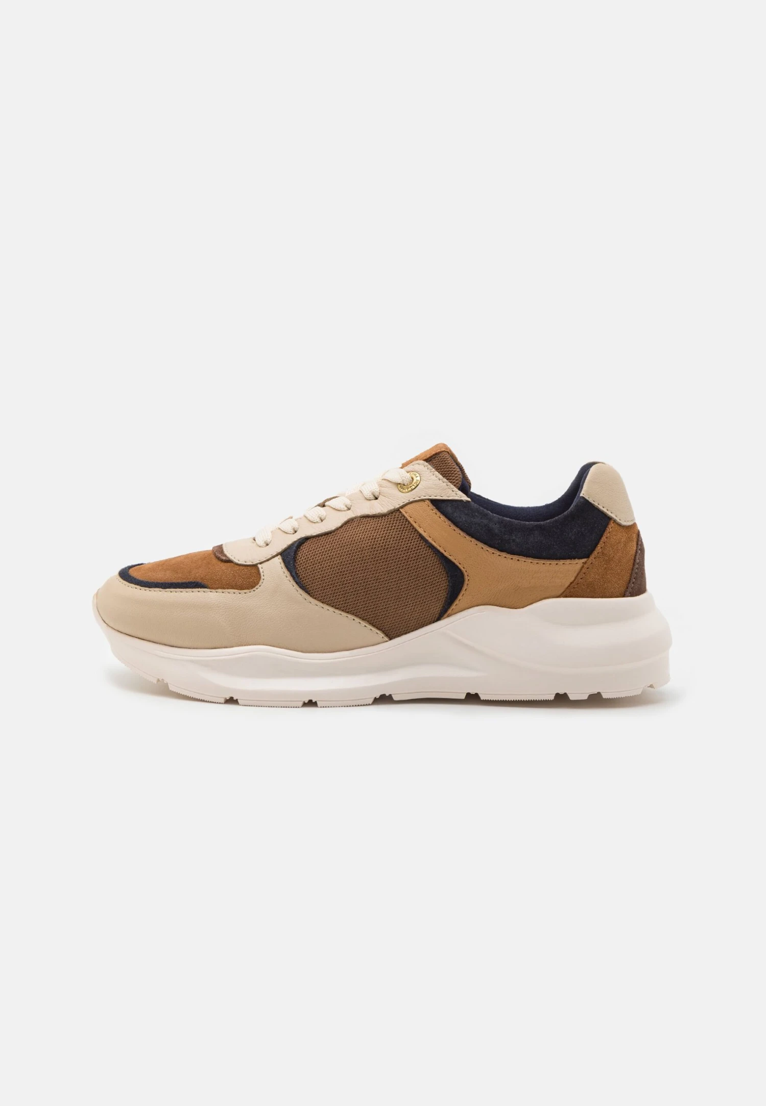 Anna Field Leather - Sneakers Laag - Dark Blue/Cognac 3 Anna Field Leather - Sneakers Laag - Dark Blue/Cognac