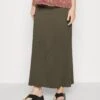 Maternity Maxi Skirt With Drawstring Waistband - Maxirok - 606 - Khaki -Anna Field Boutique f16f9d83c7454a6389e04d4ae1e53bd7