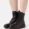 Anna Field Leather - Veterboots - Black -Anna Field Boutique f5ef19d2748248958a83cd4c761ca5ac