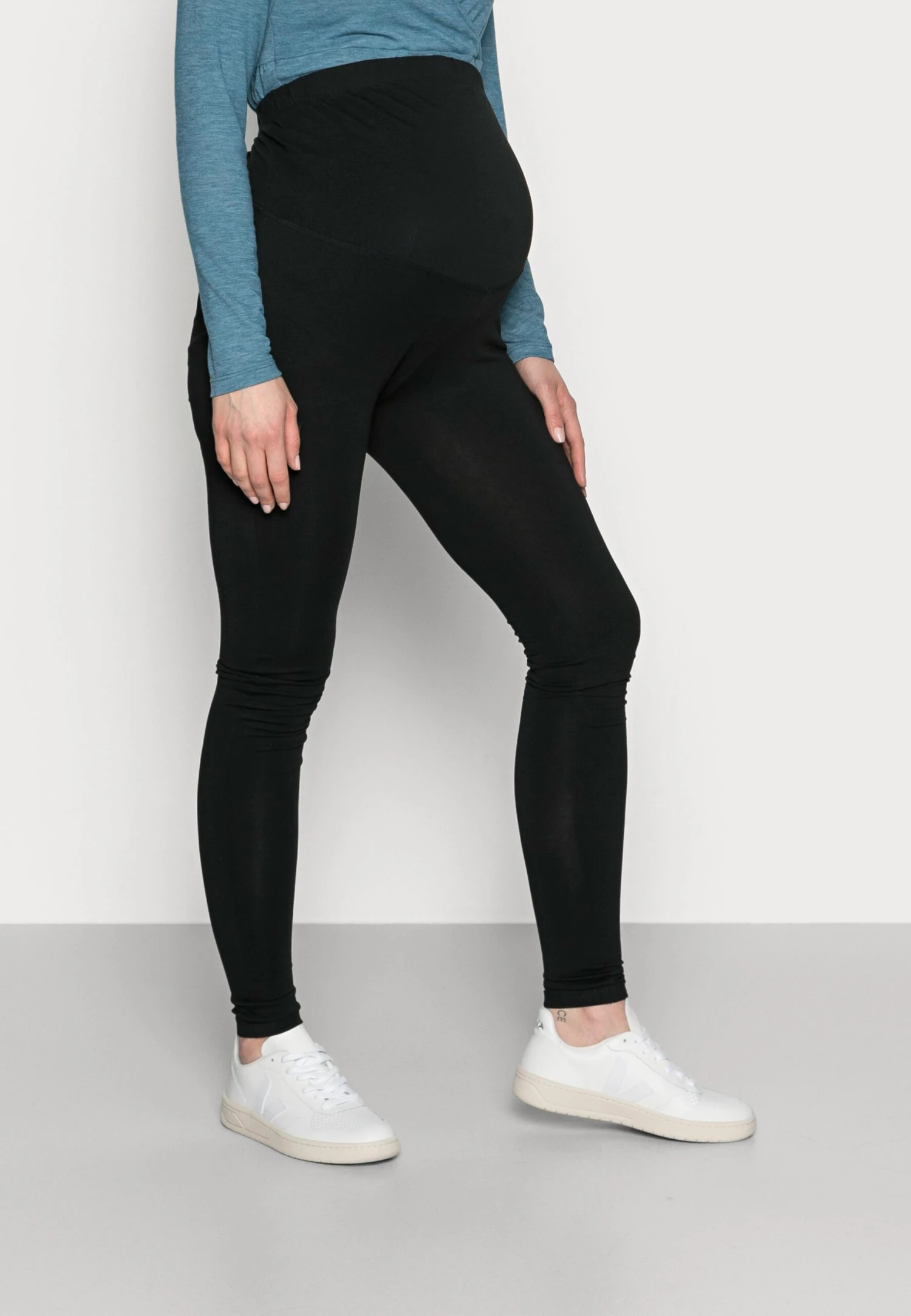 7/8 Length Maternity Leggings 2 Pack - Legging - Black 4 7/8 Length Maternity Leggings 2 Pack - Legging - Black - Afbeelding 2
