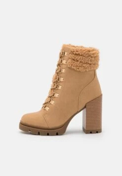 Anna Field Leather - Veterboots - Beige -Anna Field Boutique faf0c2c9734846ee82a9ef10f55a33b2